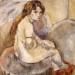 Nude Seated on a Hassock